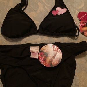 NWT Black two piece Xhilaration bikini